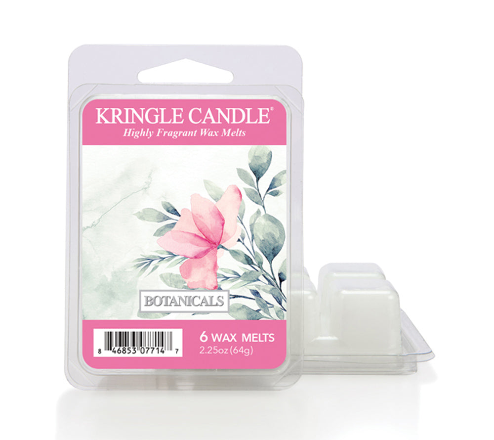 Kringle Wax Melts 6 pcs Botanicals von Kringle Candle kaufen | Duft: Blumig, Morgentau, Rosenwasser, Orangenblüte | Mehrmals schmelzbar