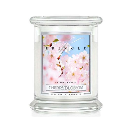 Kringle Jar Medium Cherry Blossom von Kringle Candle kaufen | Duft: Blumig-süße Kirschblüten | Brenndauer: 75 Stunden