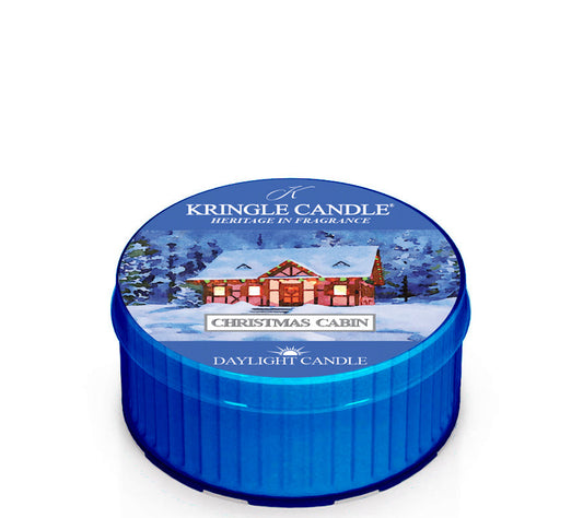 Kringle Daylight Christmas Cabin von Kringle Candle kaufen | Duft: Frisch, Männlich, Zimtig, Zitrus, Holz | Brenndauer: 12 Stunden