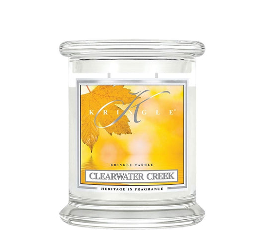 Kringle Jar Medium Clearwater Creek von Kringle Candle kaufen | Duft: Fruchtig, herb, holzig, erfrischend, markant | Brenndauer: 75 Stunden