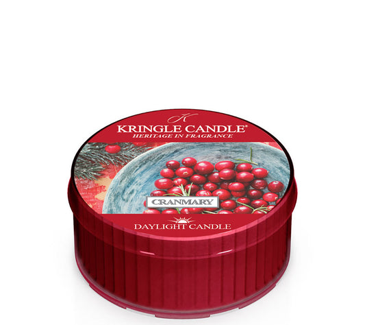 Kringle Daylight Cranmary von Kringle Candle kaufen | Duft: Beerenfrisch, würzig, winterlich, belebend, aromatisch | Brenndauer: 12 Stunden 