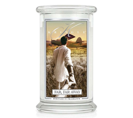 Kringle Jar Large Far Far Away von Kringle Candle kaufen | Duft: Erdig, komplex, belebend, verführerisch, einladend | Brenndauer: 100 Stunden
