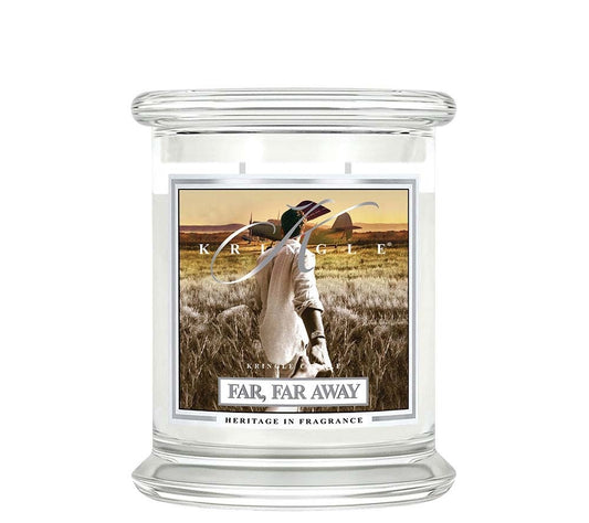Kringle Jar Medium Far Far Away von Kringle Candle kaufen | Duft: Erdig, komplex, belebend, verführerisch, einladend | Brenndauer: 75 Stunden