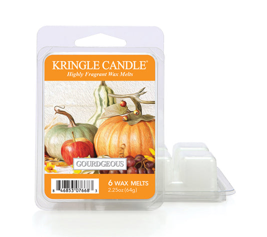 Kringle Wax Melts 6 pcs Gourdgeous von Kringle Candle kaufen | Duft: Zimtig, süß, Vanille, Zirus | Mehrmals schmelzbar 
