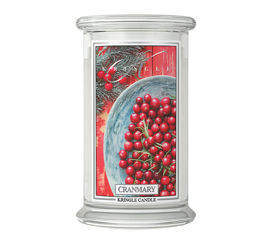 Kringle Jar Large Cranmary von Kringle Candle kaufen | Duft: Beerenfrisch, würzig, winterlich, belebend, aromatisch | Brenndauer: 100 Stunden