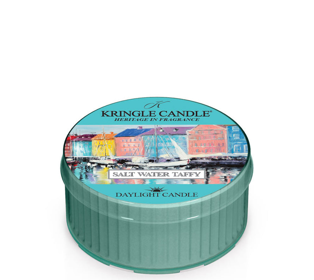 Kringle Daylight Salt Water Taffy von Kringle Candle kaufen | Duft: Vanille, Meersalz, Erdbeere | Brenndauer: 12 Stunden 