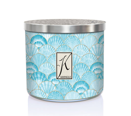 14.5oz Soy Jar Sea Breeze von Kringle Candle kaufen | Duft: Frisch, fruchtig, Kokos, Amber | Brenndauer: 45 Stunden