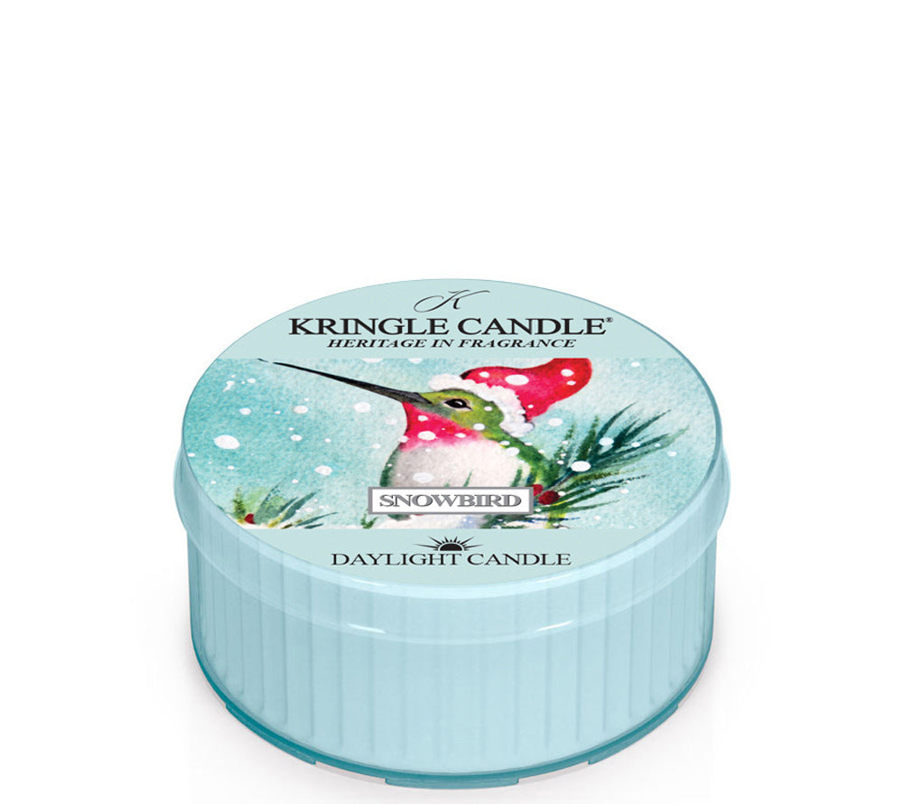 Kringle Daylight Snowbird von Kringle Candle kaufen | Duft: Frisch, Fruchtig, Zitrus, Orange, Balsam | Brenndauer: 12 Stunden