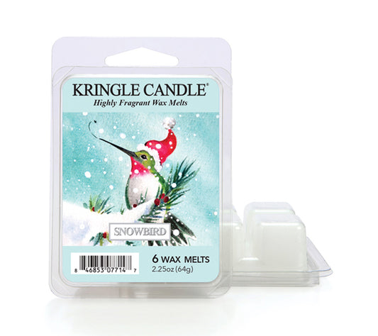 Kringle Wax Melts 6 pcs Snowbird von Kringle Candle kaufen | Duft: Frisch, Fruchtig, Zitrus, Orange, Balsam | Mehrmals schmelzbar