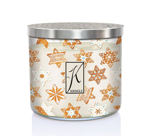 14.5oz Soy Jar Tea & Cookies von Kringle Candle kaufen | Duft: Blumig, Süß, Vanille, Zimt, Marshmallow | Brenndauer: 45 Stunden 