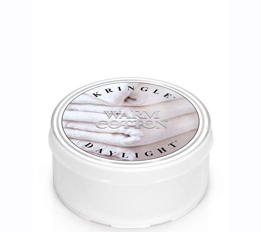 Kringle Daylight Warm Cotton von Kringle Candle kaufen | Duft: Frühlingsfrische Wäsche mit Moschus | Brenndauer: 12 Stunden