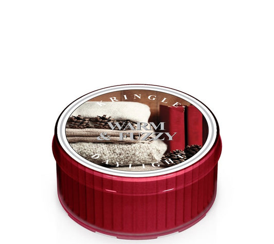 Kringle Daylight Warm & Fuzzy von Kringle Candle kaufen | Duft: Behaglich, holzig, blumig, warm, beruhigend | Brenndauer: 12 Stunden