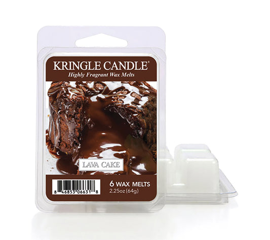 Kringle Wax Melts 6 pcs Lava Cake von Kringle Candle kaufen | Duft: Schokoladig, süß, cremig, intensiv | Mehrmals schmelzbar