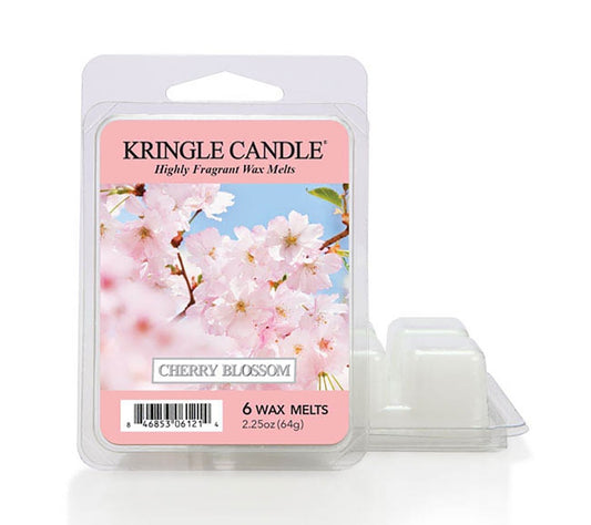 Kringle Wax Melts 6 pcs Cherry Blossom von Kringle Candle kaufen | Duft: Blumig, entspannend, holzig, zitronig, beruhigend | Mehrmals schmelzbar