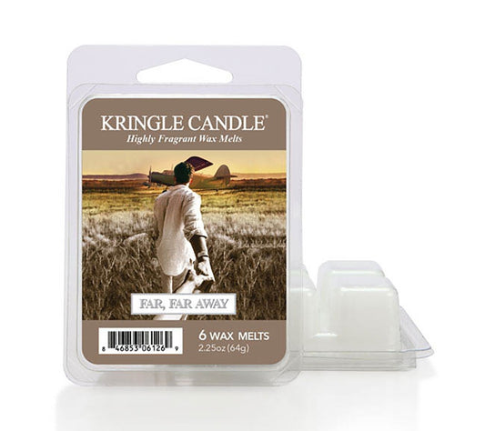 Kringle Wax Melts 6 pcs Far Far Away von Kringle Candle kaufen | Duft: erdig, herb-süß, zitrus, belebend, verführerisch | Mehrmals schmelzbar
