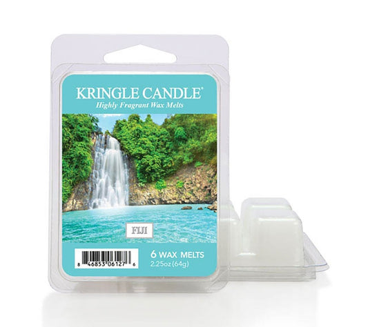 Kringle Wax Melts 6 pcs Fiji von Kringle Candle kaufen | Duft: Exotisch, blumig, fruchtig, vanillig, warm | Mehrmals schmelzbar 