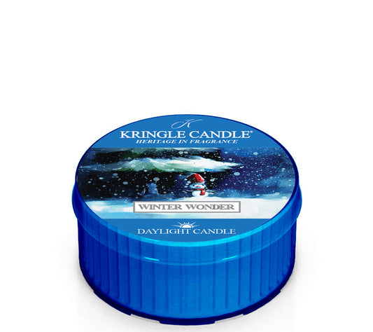 Kringle Daylight Winter Wonder von Kringle Candle kaufen | Duft: Frisch, Tanne, Immergrün, Grapefruit | Brenndauer: 12 Stunden