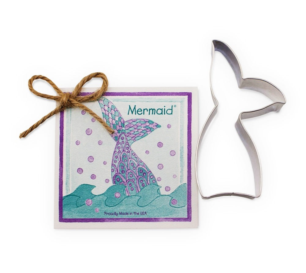 Mermaid Cookie Cutter - Traditional