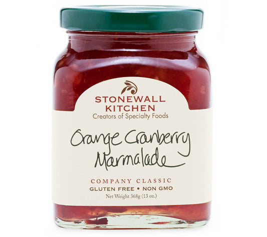 Orange Cranberry Marmelade von Stonewall Kitchen kaufen | Süße Orange und herb-säuerliche Cranberry-Note | Ideal als Brotaufstrich oder zu Käse