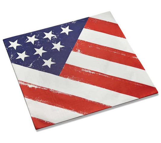 Burger Basket Liners American Flag von Fox Run USA kaufen | Design: Amerikanische Flagge | Ideal für BBQs und amerikanische Themenpartys