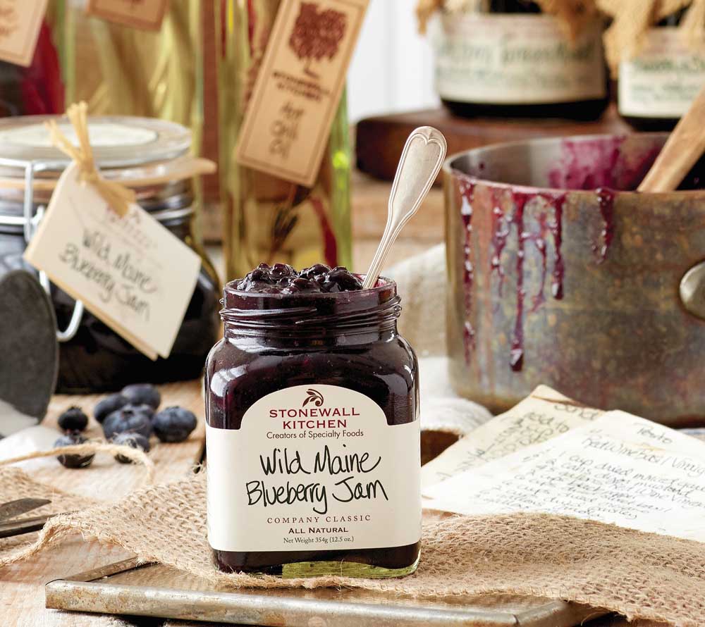 Wild Maine Blueberry Jam von Stonewall Kitchen kaufen | Süß mit leichter Säure | Ideal zum Frühstück oder als Dessert-Topping