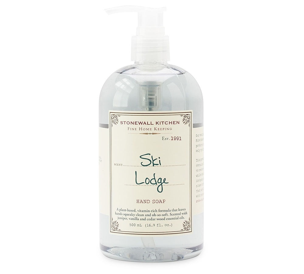 Ski Lodge Hand Soap von Stonewall Kitchen kaufen | Duft: Waldig, frisch, warm und holzig | Hochwertig, sanft zur Haut