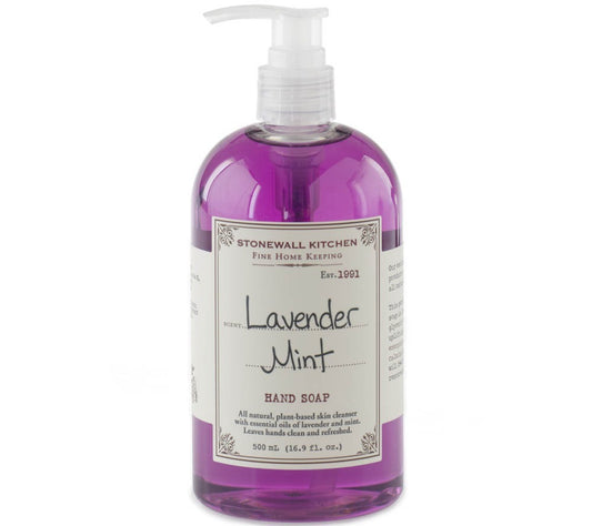 Lavender Mint Hand Soap von Stonewall Kitchen kaufen | Beruhigend und frisch | Ideal für die tägliche Handpflege