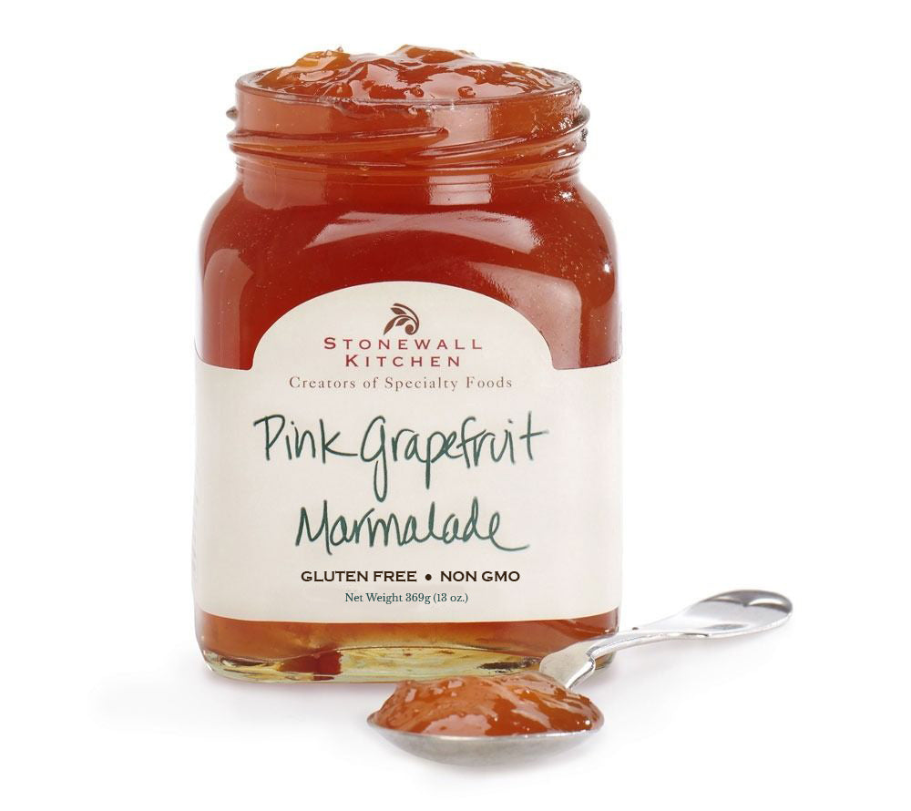 Pink Grapefruit Marmalade von Stonewall Kitchen kaufen | Fruchtige Säure, natürliche Süße | Ideal als Brotaufstrich oder für Desserts