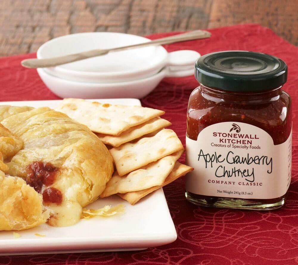 Apple Cranberry Chutney von Stonewall Kitchen kaufen | Süß-säuerlich mit herben Gewürzen | Ideal zu Geflügel, Käse und Sandwiches