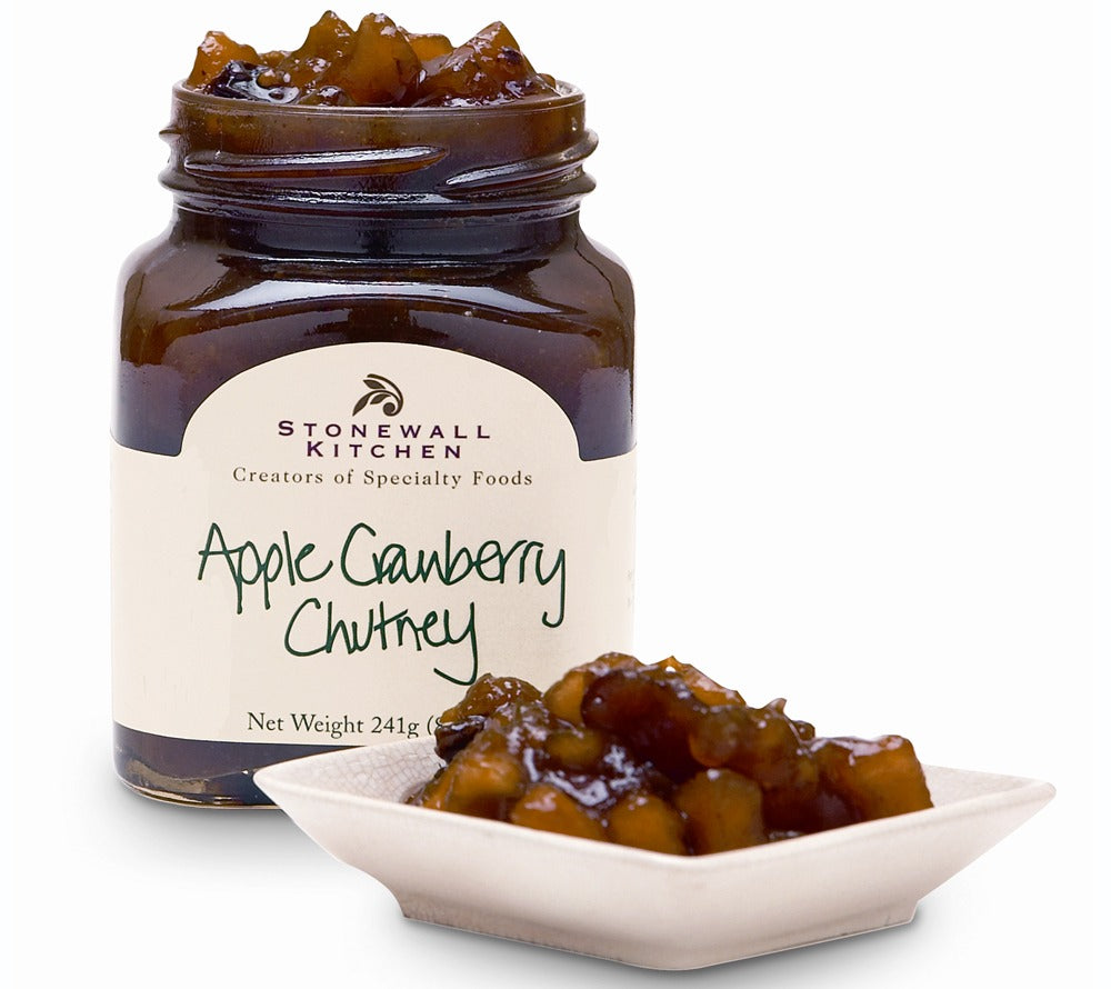 Apple Cranberry Chutney von Stonewall Kitchen kaufen | Süß-säuerlich mit herben Gewürzen | Ideal zu Geflügel, Käse und Sandwiches