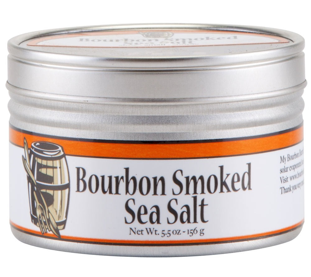 Bourbon Smoked Sea Salt von Bourbon Barrel Foods kaufen | Rauchsalz | Perfekt für Grillgut, Gemüse, Salate und Fisch