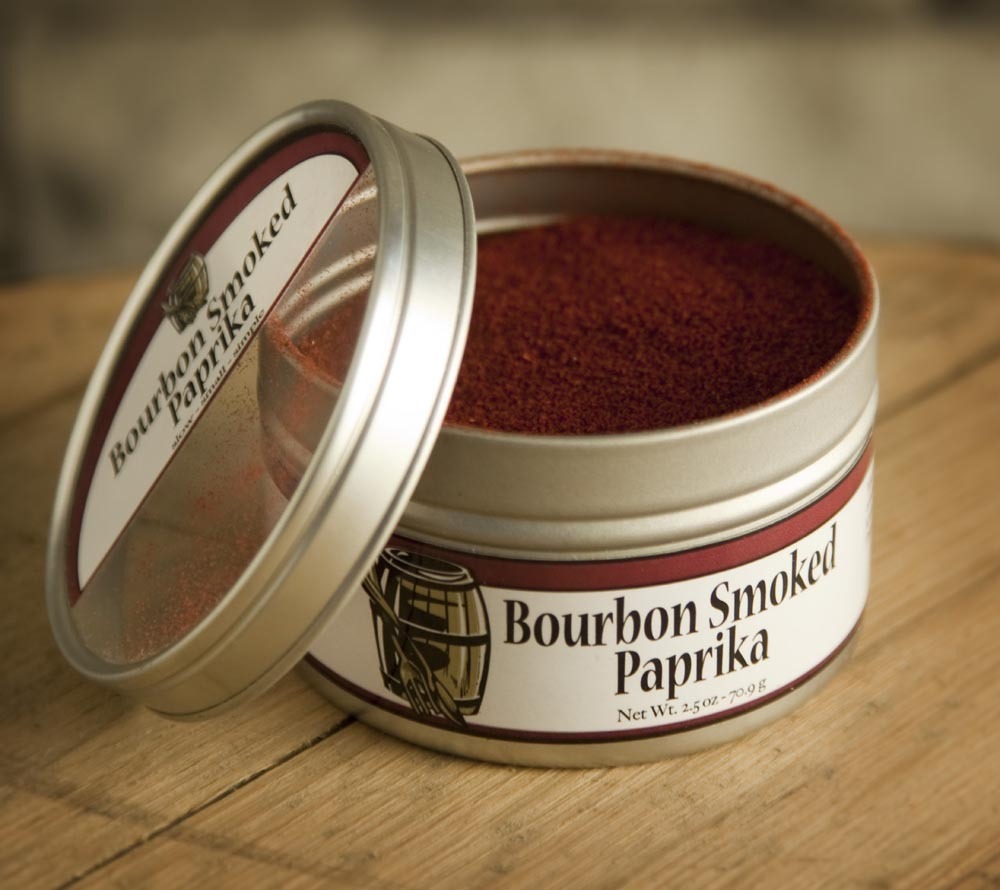 Bourbon Smoked Paprika von Bourbon Barrel Foods kaufen | Tiefes, rauchiges Aroma | Ideal für Huhn, Fisch, Gemüse oder Marinaden