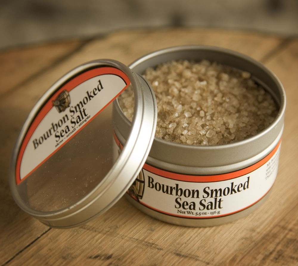 Bourbon Smoked Sea Salt von Bourbon Barrel Foods kaufen | Rauchsalz | Perfekt für Grillgut, Gemüse, Salate und Fisch