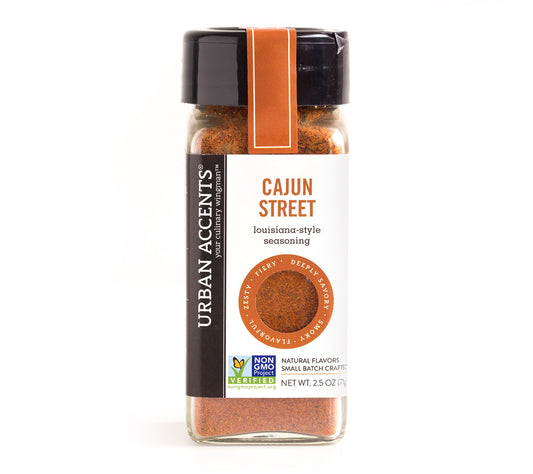 Cajun Street Spice Urban Accents von Stonewall Kitchen kaufen | Salzig, würzig und intensiv | Perfekt für Fleisch, Fisch, Gemüse und Snacks