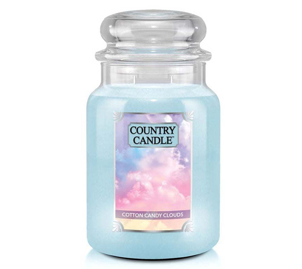 Country Jar Large Cotton Candy Clouds