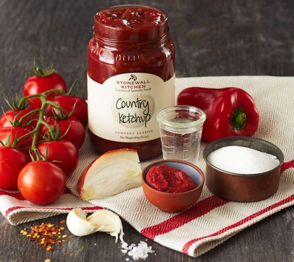 Country Ketchup von Stonewall Kitchen kaufen | Pikant, tomatig, fruchtig | Ideal zu Burgern, Steak oder Pommes