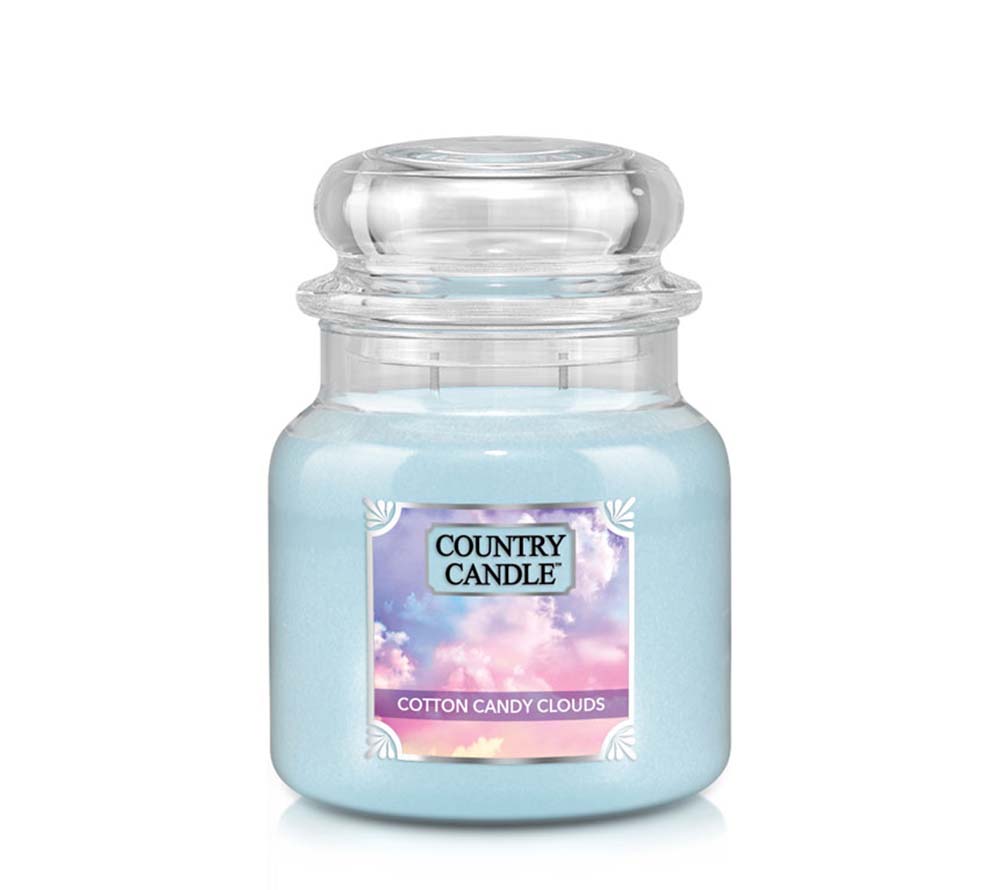 Country Jar Medium Cotton Candy Clouds