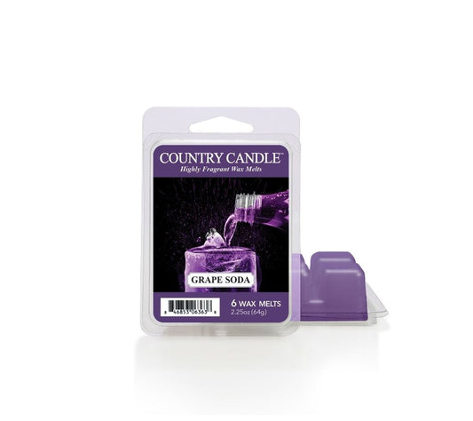 Country Candle Wax Melts Grape Soda kaufen |   frisch, süß, ansprechend| warmer, softer Ausklang | Duft-Erlebnis voller Unbeschwertheit