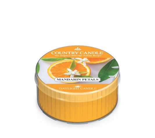 Country Candle Daylight Mandarin Petals kaufen | fruchtige Leichtigkeit und floraler Akzent | für Frühjahrs- und Sommerkollektionen