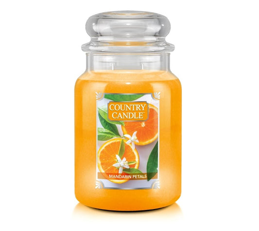 Country Candle Jar Large Mandarin Petals kaufen | fruchtige Leichtigkeit und floraler Akzent | für Frühjahrs- und Sommerkollektionen