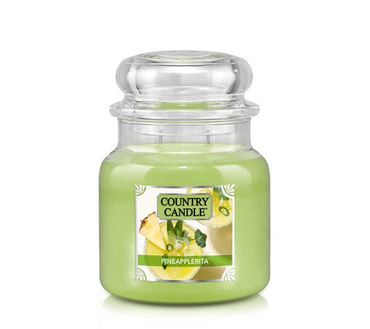 Country Jar Medium Pineapplerita von Country Candle kaufen | Duft: Exotisch, erfrischend, würzig, tropisch | Brenndauer: 65-90 Stunden