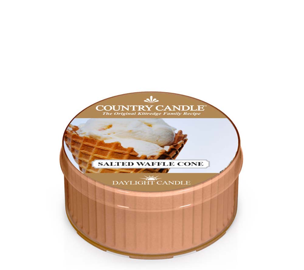 Country Daylight Salted Waffle Cone von Country Candle kaufen | Duft: Waffel, Streusel, Vanille, Karamell | Brenndauer: 12 Stunden