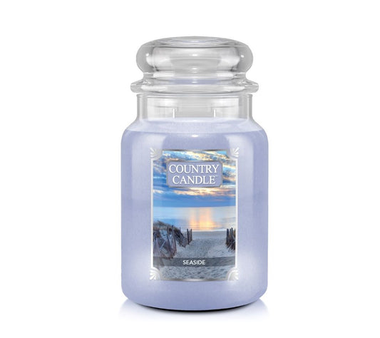 Country Candle Jar Large Seaside kaufen | Maritimer Duft | Ideal für Frühlings- und Sommerkollektionen, Spa- und Wellness-Themenwelten