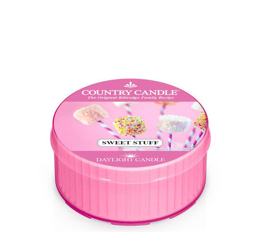 Country Daylight Sweet Stuff von Country Candle kaufen | Duft: Zitrus, Jasmin, Kokos, Amber, Tonka | Brenndauer: 12 Stunden
