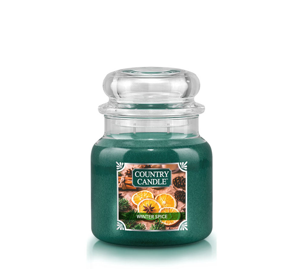 Winter Spice von Country Candle | Festliche Eleganz für Ihre Kunden | winterliche Gewürze mit spritzigen Zitrusnoten 