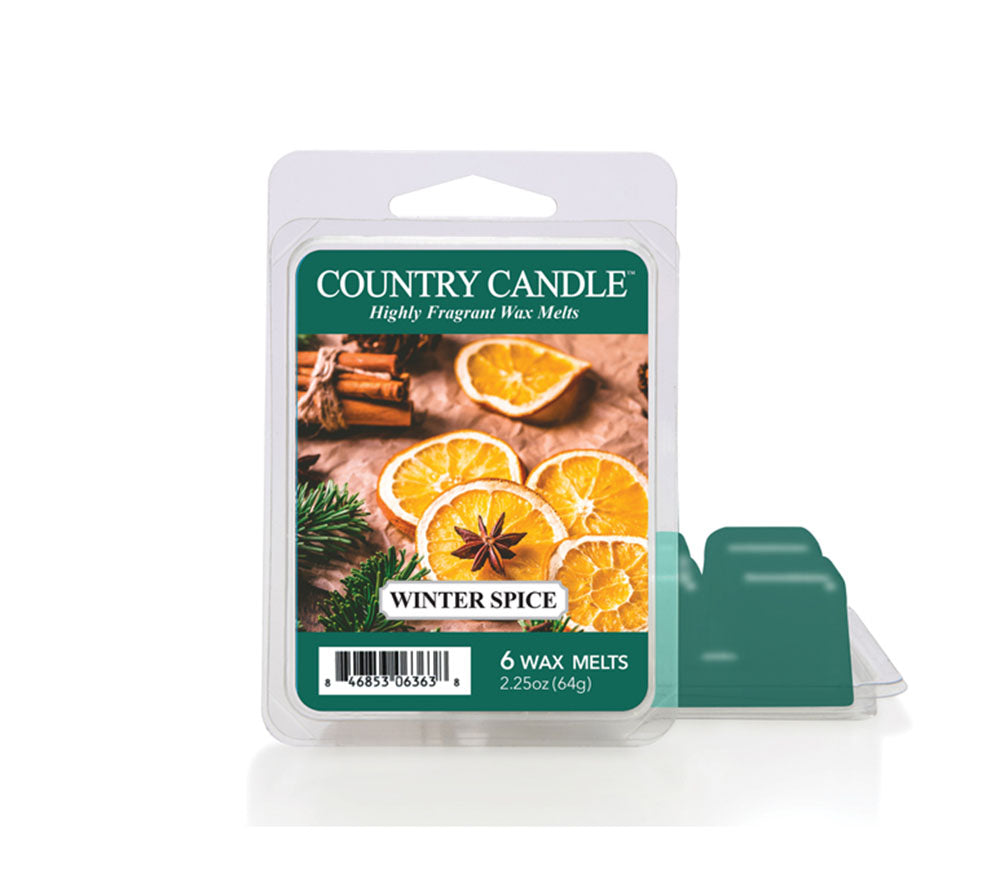 Winter Spice von Country Candle | Festliche Eleganz für Ihre Kunden | winterliche Gewürze mit spritzigen Zitrusnoten 