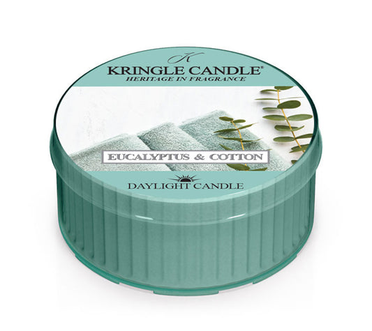 Kringle Candle Daylight Eucalyptus Cotton Ryan's Specialties