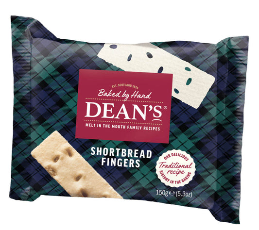 Shortbread Fingers von Dean's kaufen | Attraktive Größe | Perfekt für jedes Feinkostangebot | Hochwertiges Handwerksprodukt