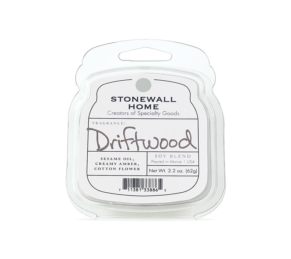 Stonewall Wax Melt Driftwood von Stonewall Kitchen kaufen | Duft: Beruhigend, natürlich, warm, erdverbunden | Mehrmals schmelzbar