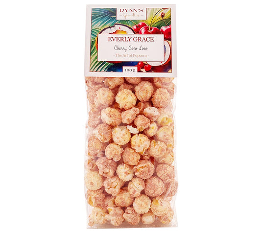 Everly Grace Popcorn Cherry Coco Loco Bag 100 g